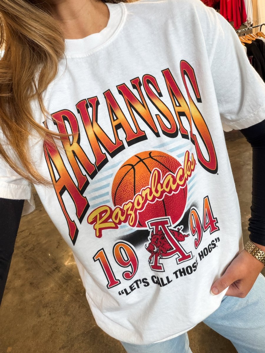 Arkansas Courtside Classic T-Shirt - Shop B - Unlimited - 