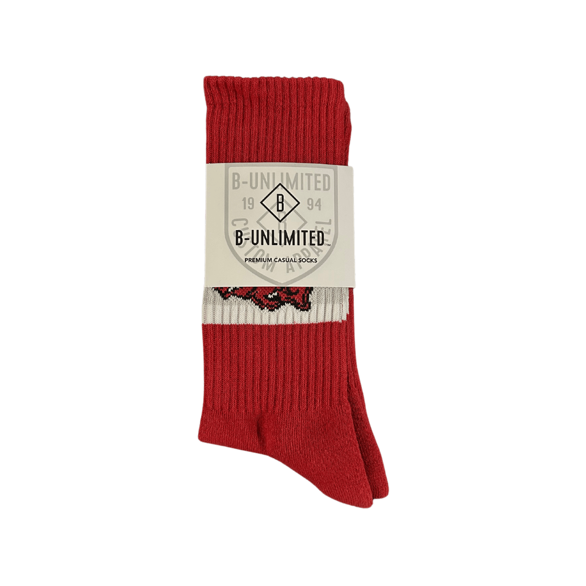 Arkansas DeadSoxy Socks - Shop B - Unlimited - novelty accessories