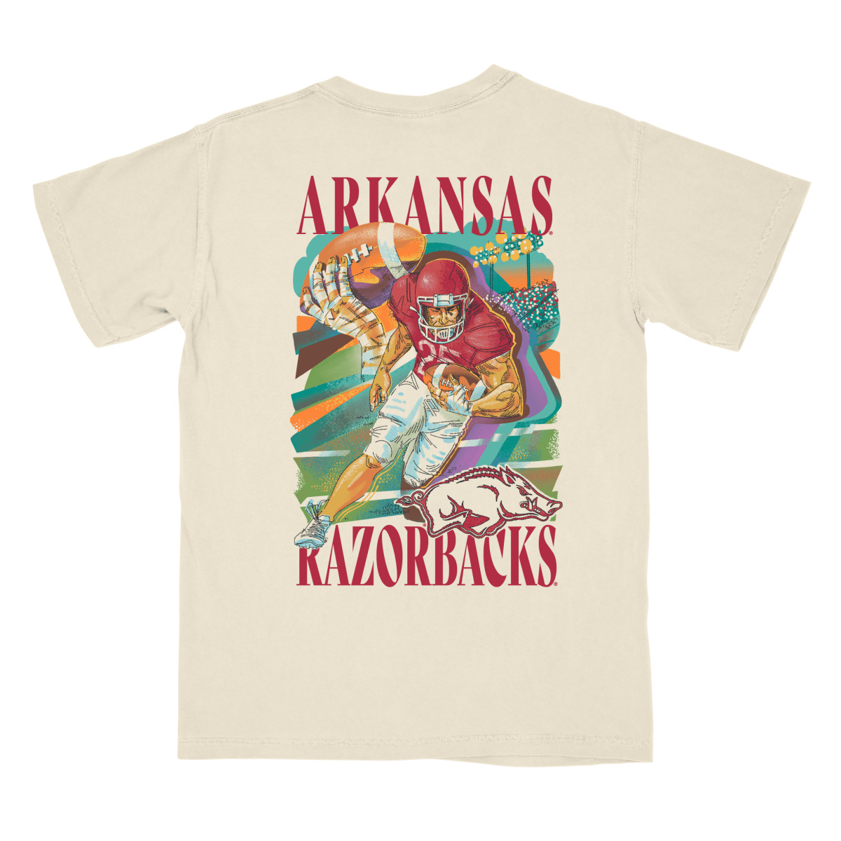 Arkansas Fourth Quarter Fight T-Shirt - Shop B - Unlimited - 