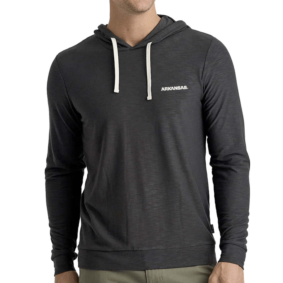 Arkansas Free Fly Men's Bamboo Slub Hoodie II - Shop B - Unlimited - 