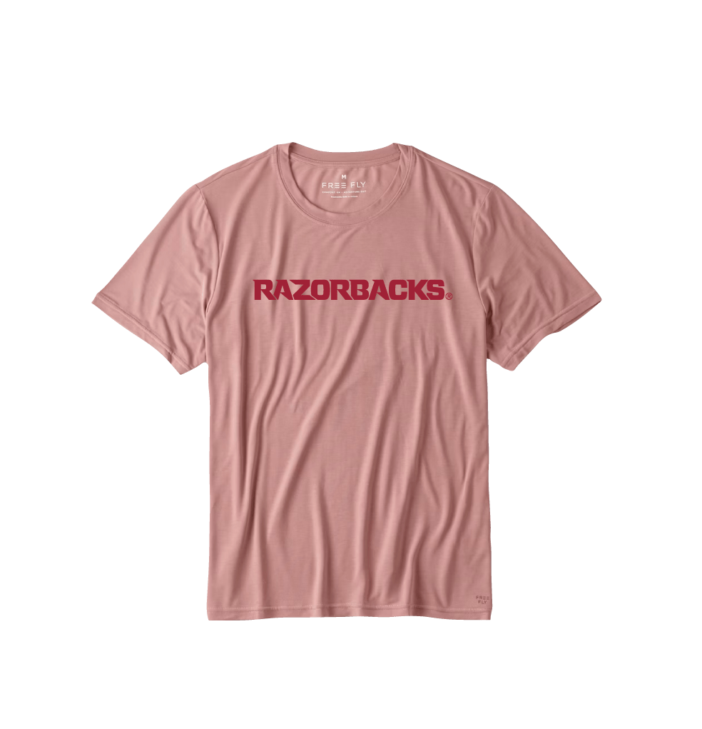 Arkansas Free Fly Men's Elevate Lightweight Tee - Shop B - Unlimited - men tee