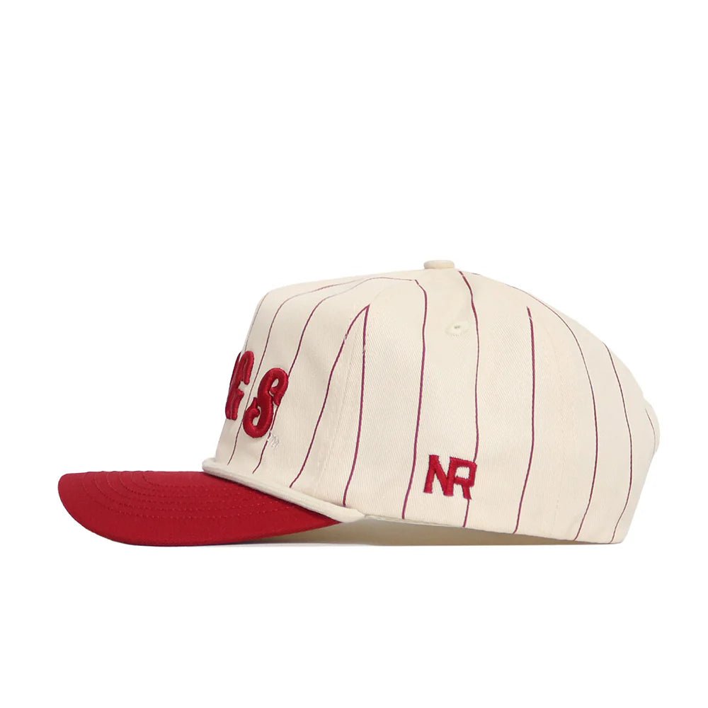Arkansas Hogs Pinstripe Hat - Game Day Apparel - caps adjustable