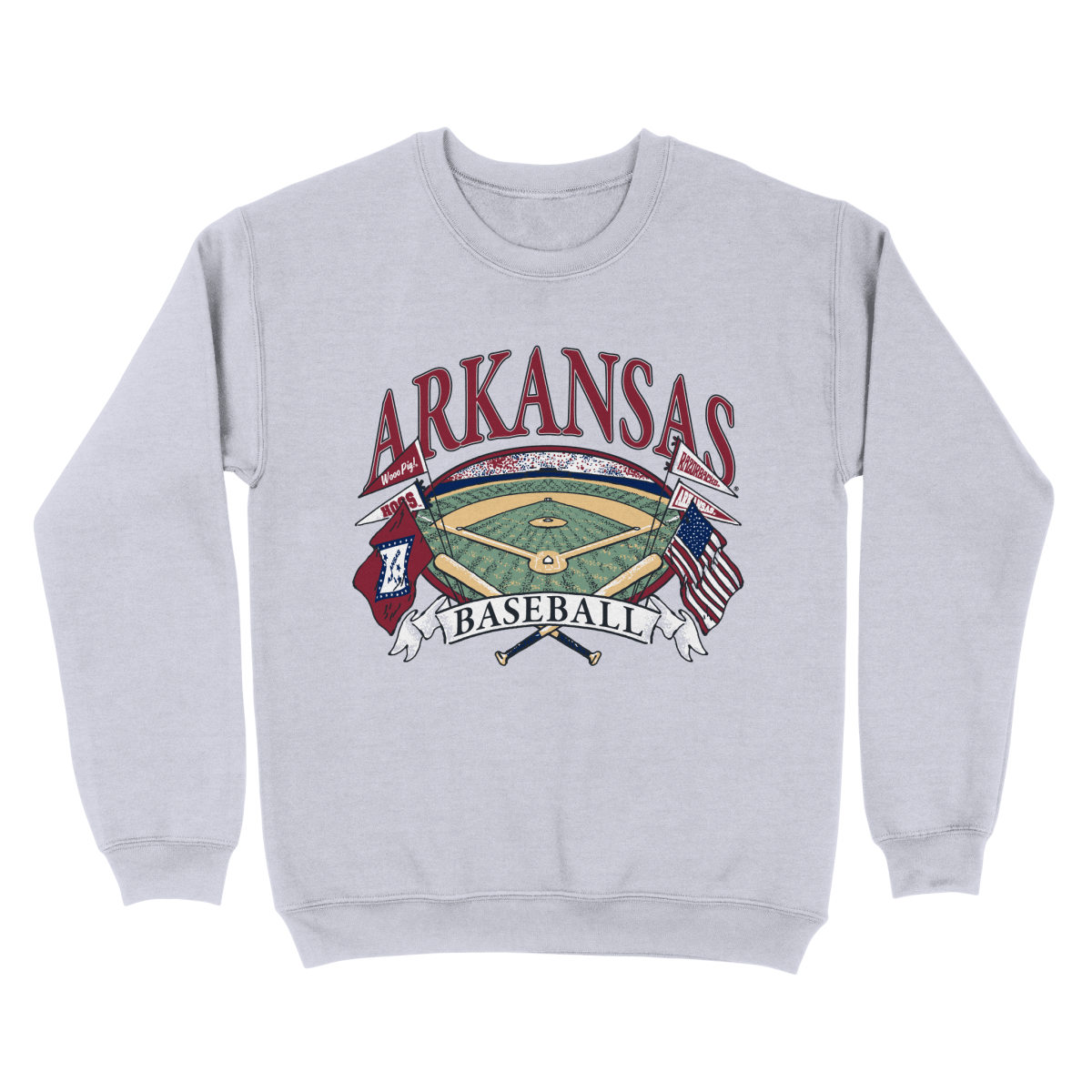 Arkansas Home Field Fanbase Sweatshirt - Shop B - Unlimited - men fleece