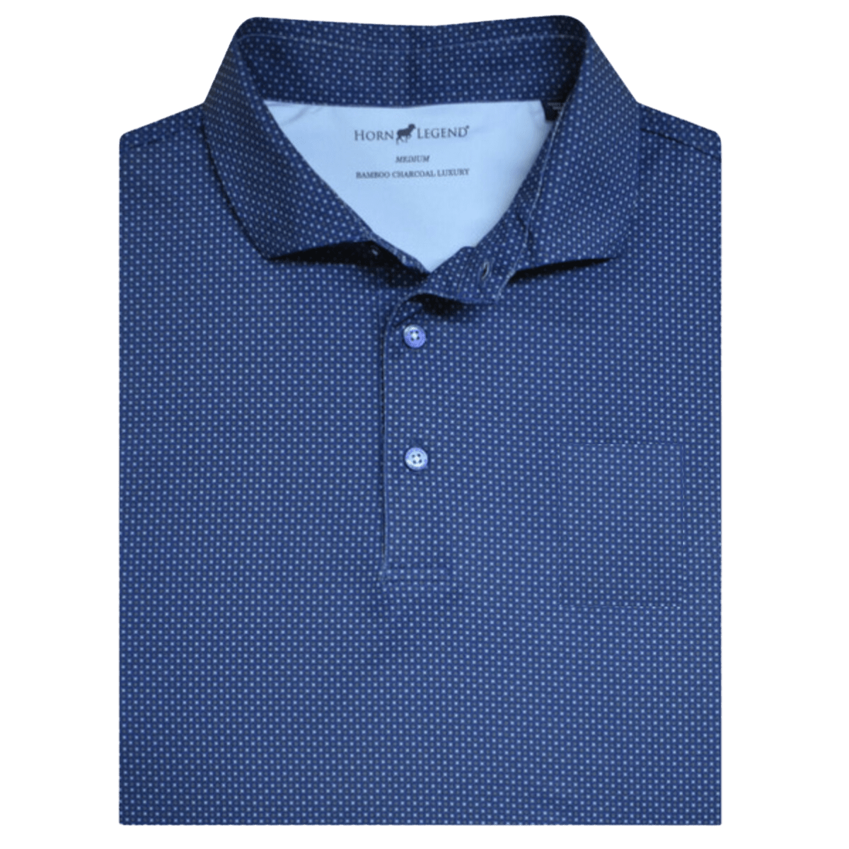 Arkansas Horn Legend State Dot Pattern Polo - Shop B - Unlimited - men resort