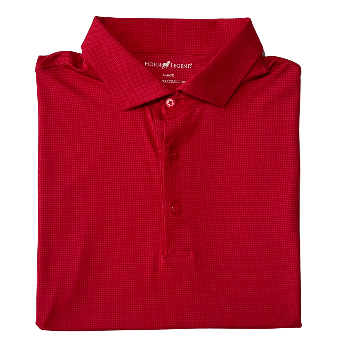 Arkansas Horn Legend State Dot Pattern Polo - Shop B-Unlimited