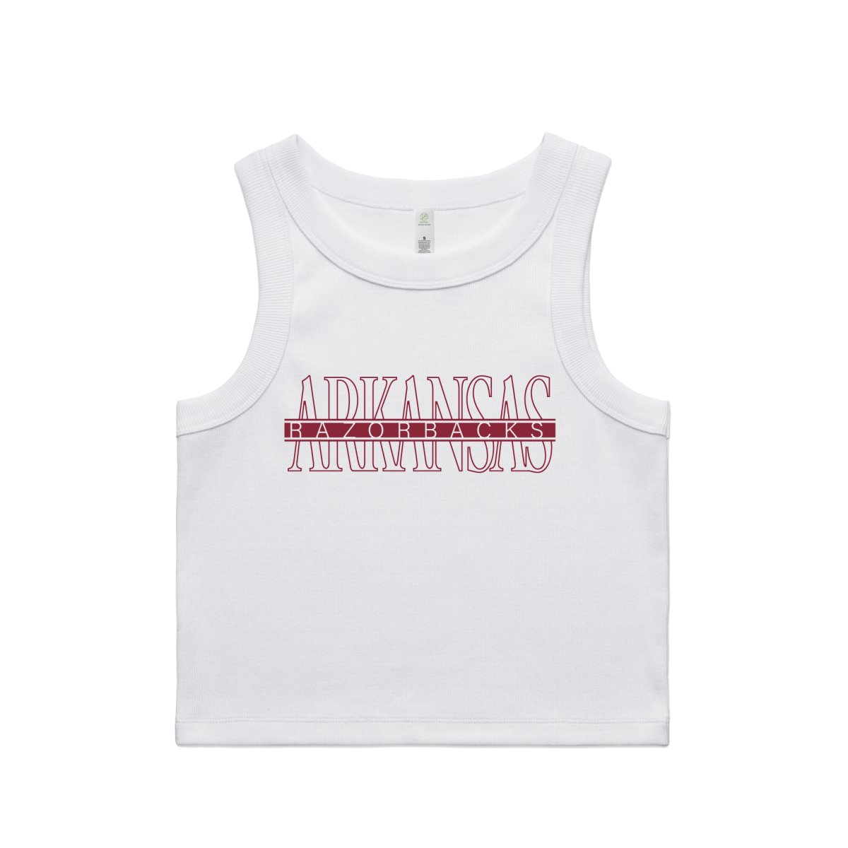 Arkansas Intersecting Collegiate Lines Tank - Shop B - Unlimited - women tank