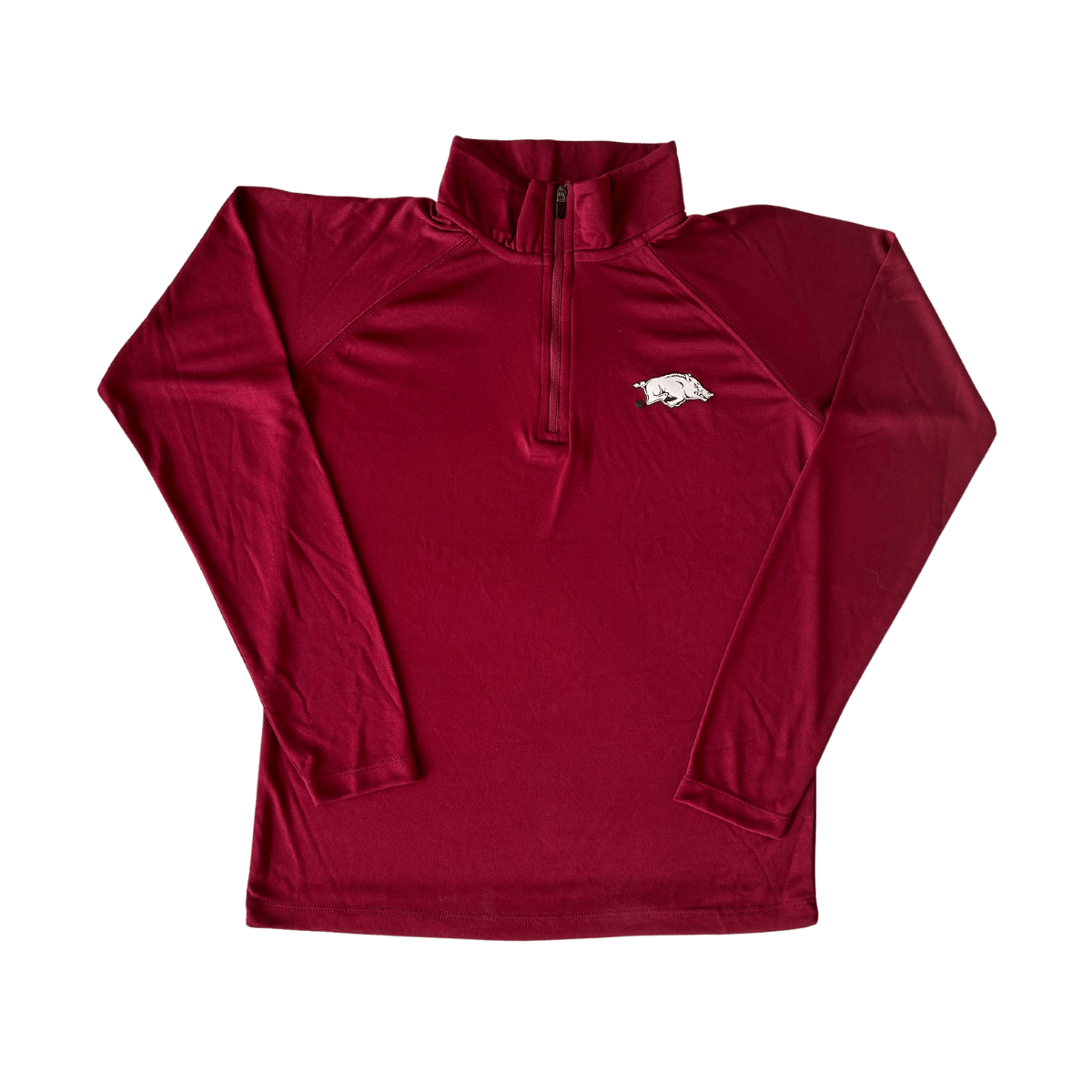 Arkansas Kids Performance Long Sleeve Quarter Zip - Shop B - Unlimited - youth infant