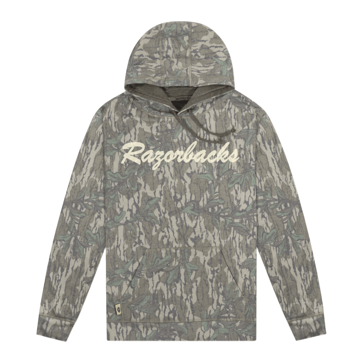 Arkansas Mossy Oak Logo Hoodie - Shop B - Unlimited - men fleece