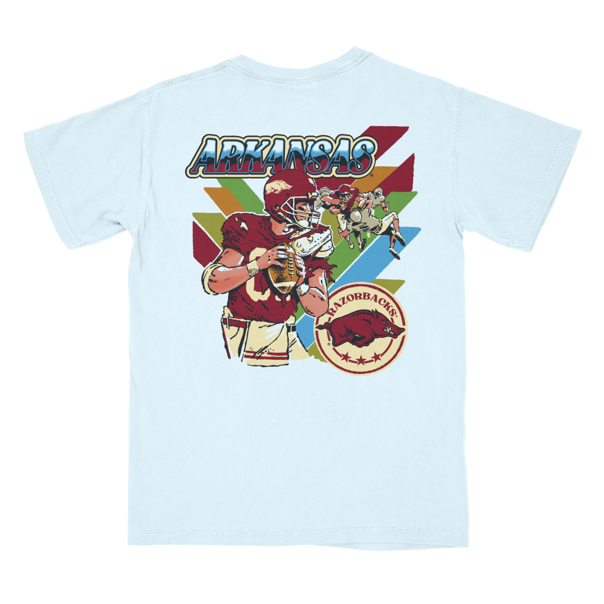 Arkansas Quarterback Seal T-Shirt - Game Day Apparel -