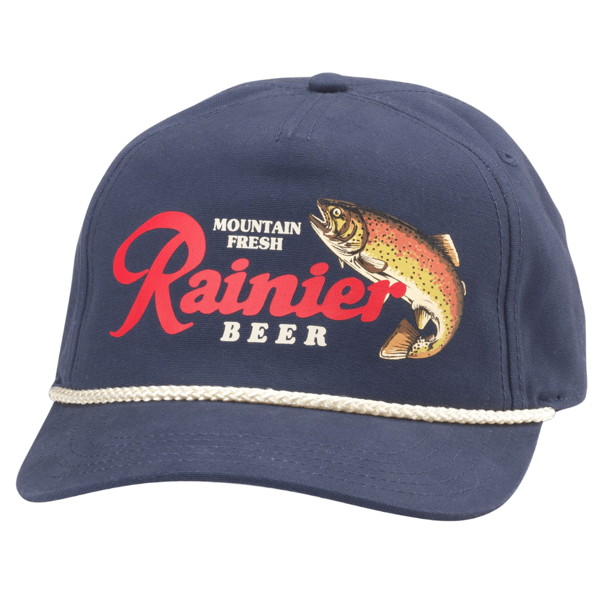 Arkansas Rainier Beer Hat - Shop B - Unlimited - caps adjustable