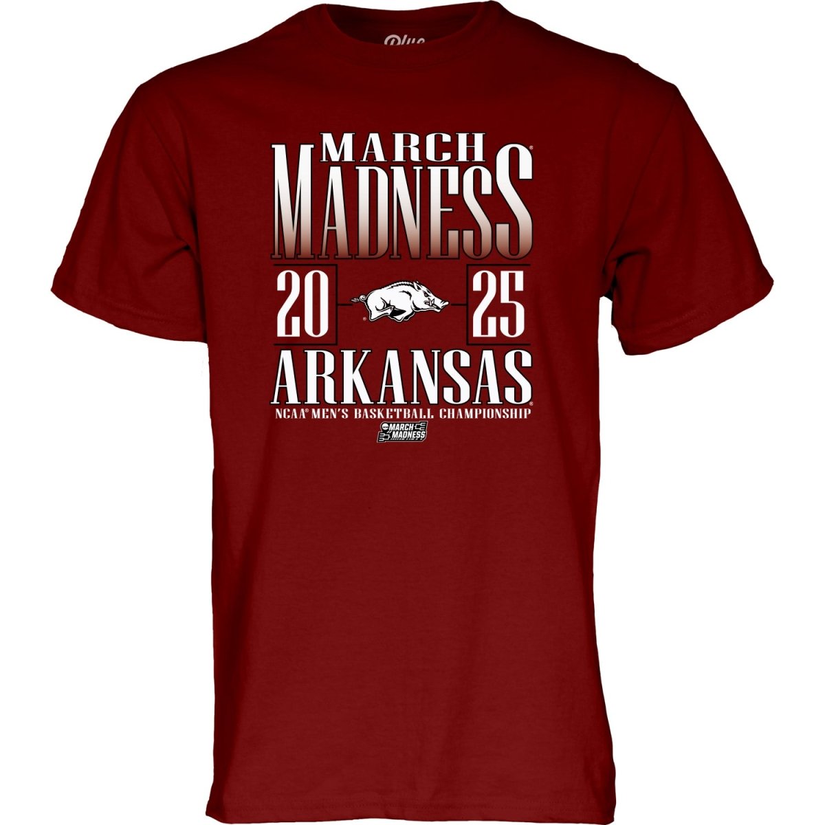 Arkansas Razorbacks March Madness 2025 T-Shirt - Shop B - Unlimited - men tee