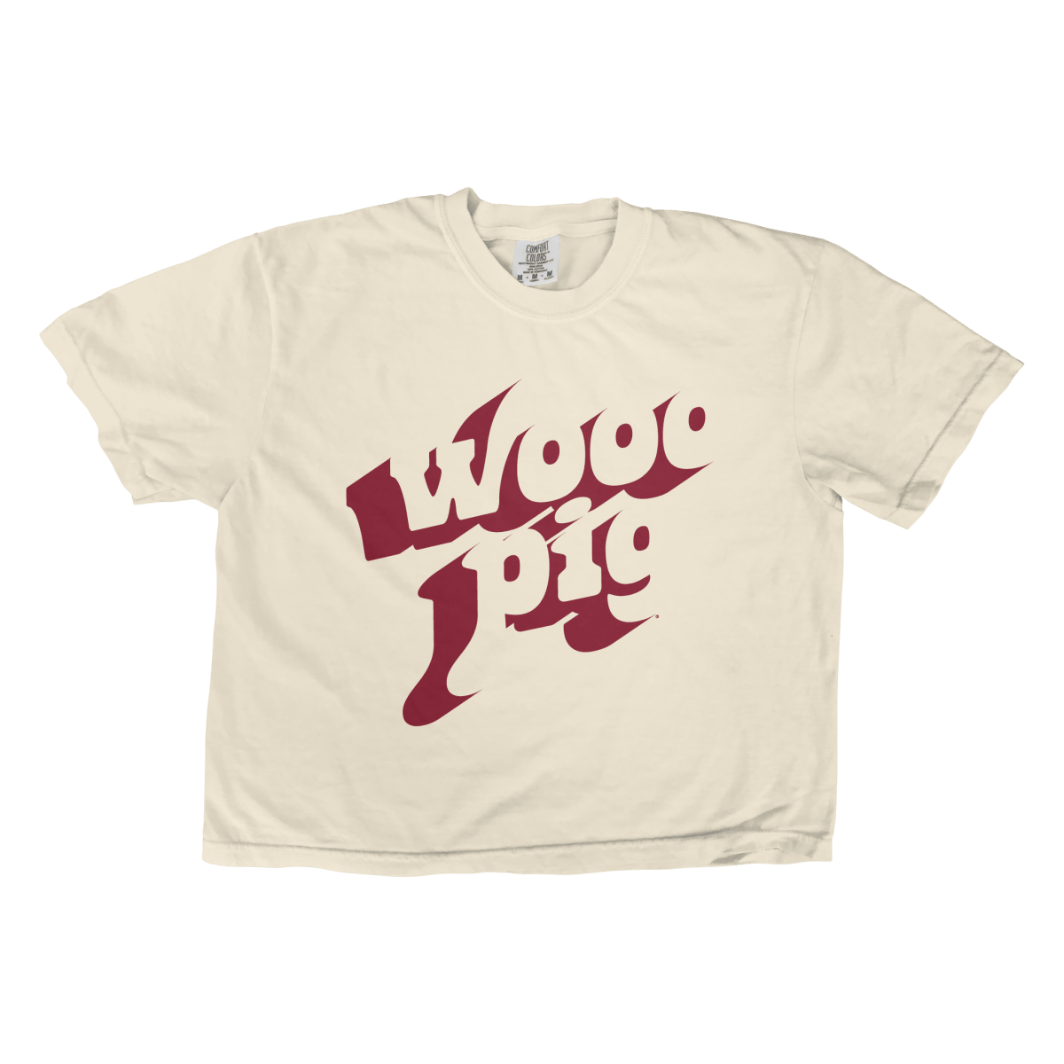 Arkansas School Slogan Bubble Text Crop - Game Day Apparel -