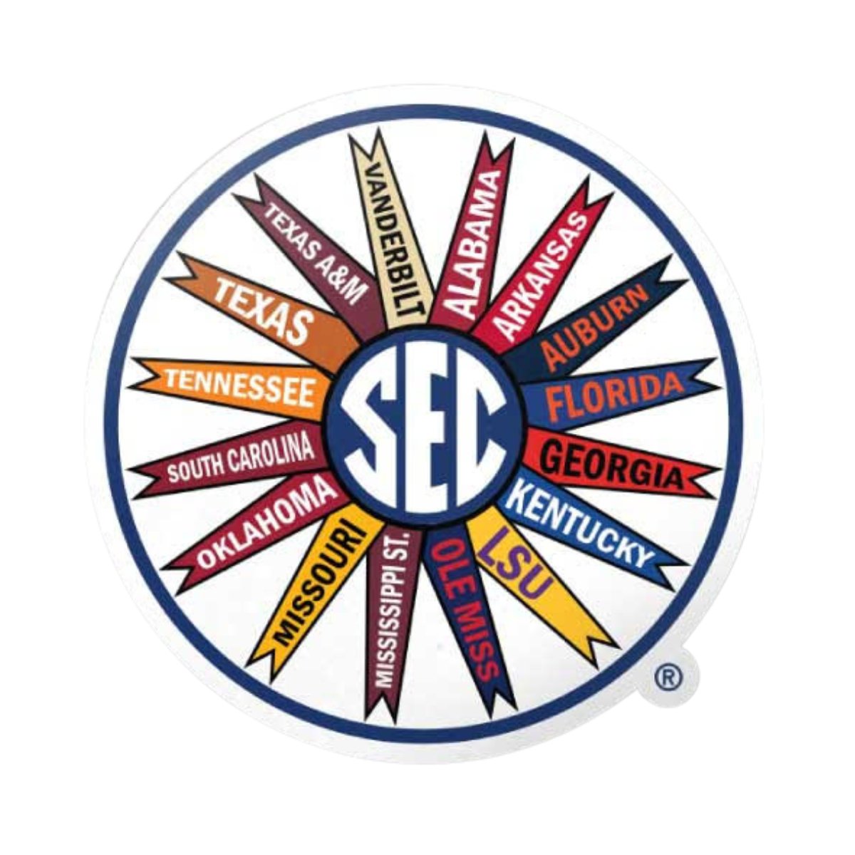 Arkansas SEC Decal - Shop B - Unlimited - novelty sticker