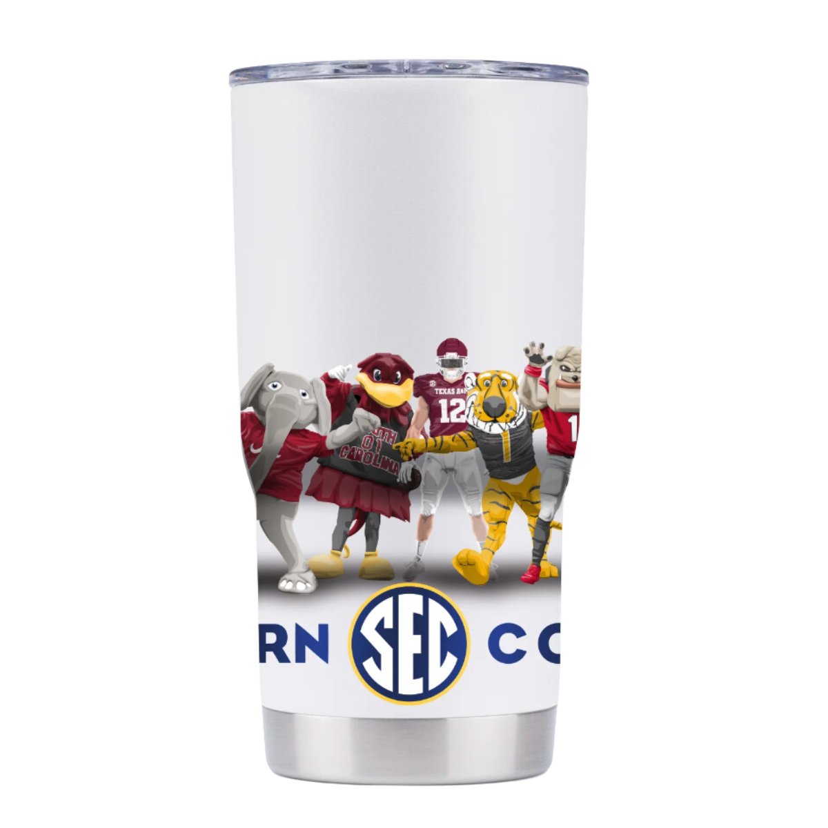 Arkansas SEC Mascot Tumbler - Shop B - Unlimited - novelty drinkware