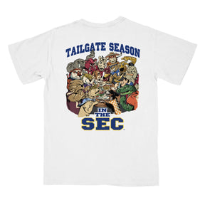 Arkansas SEC Tailgate Table T-Shirt - Shop B - Unlimited - men tee