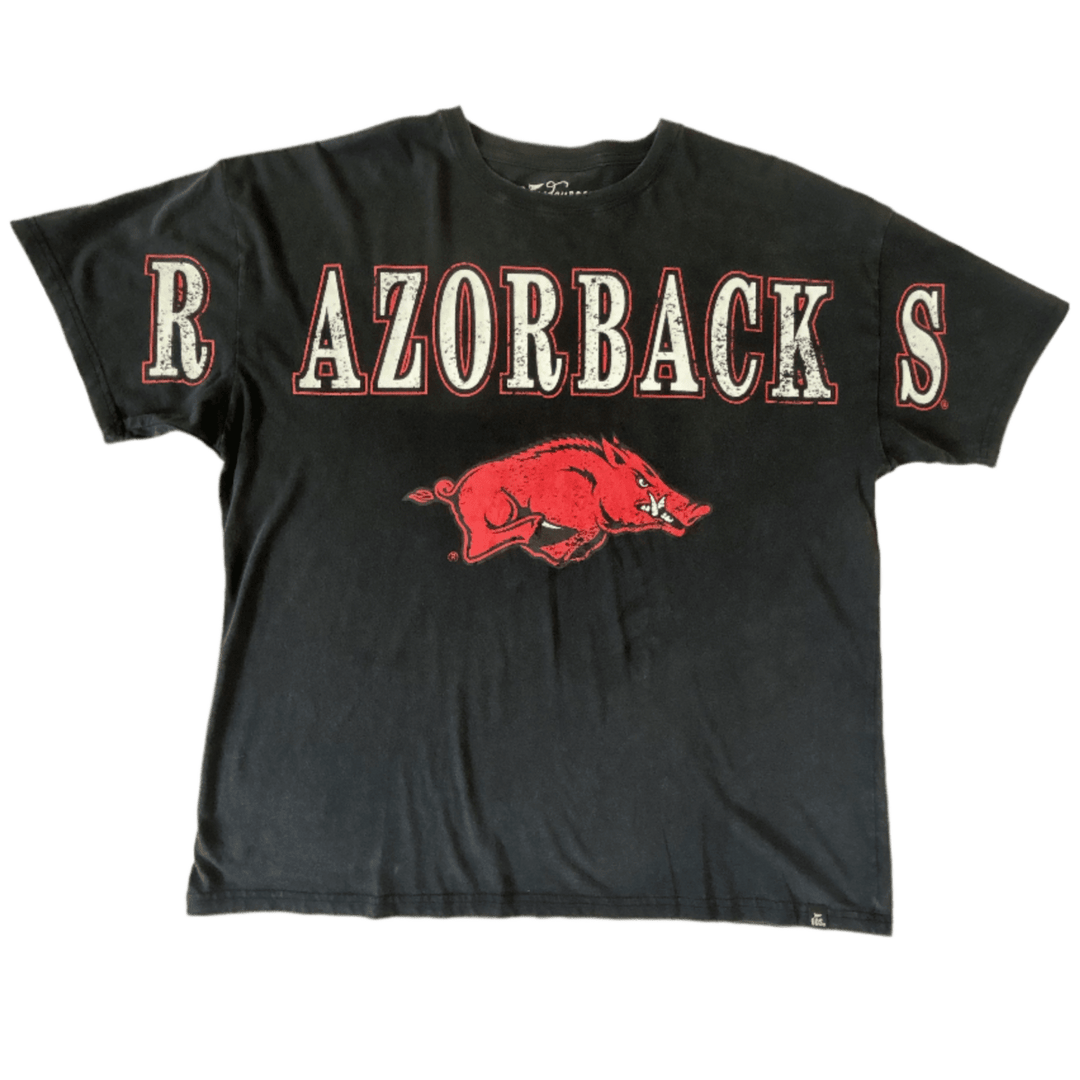 Arkansas South Split Oversized T-Shirt - Shop B - Unlimited - men tee