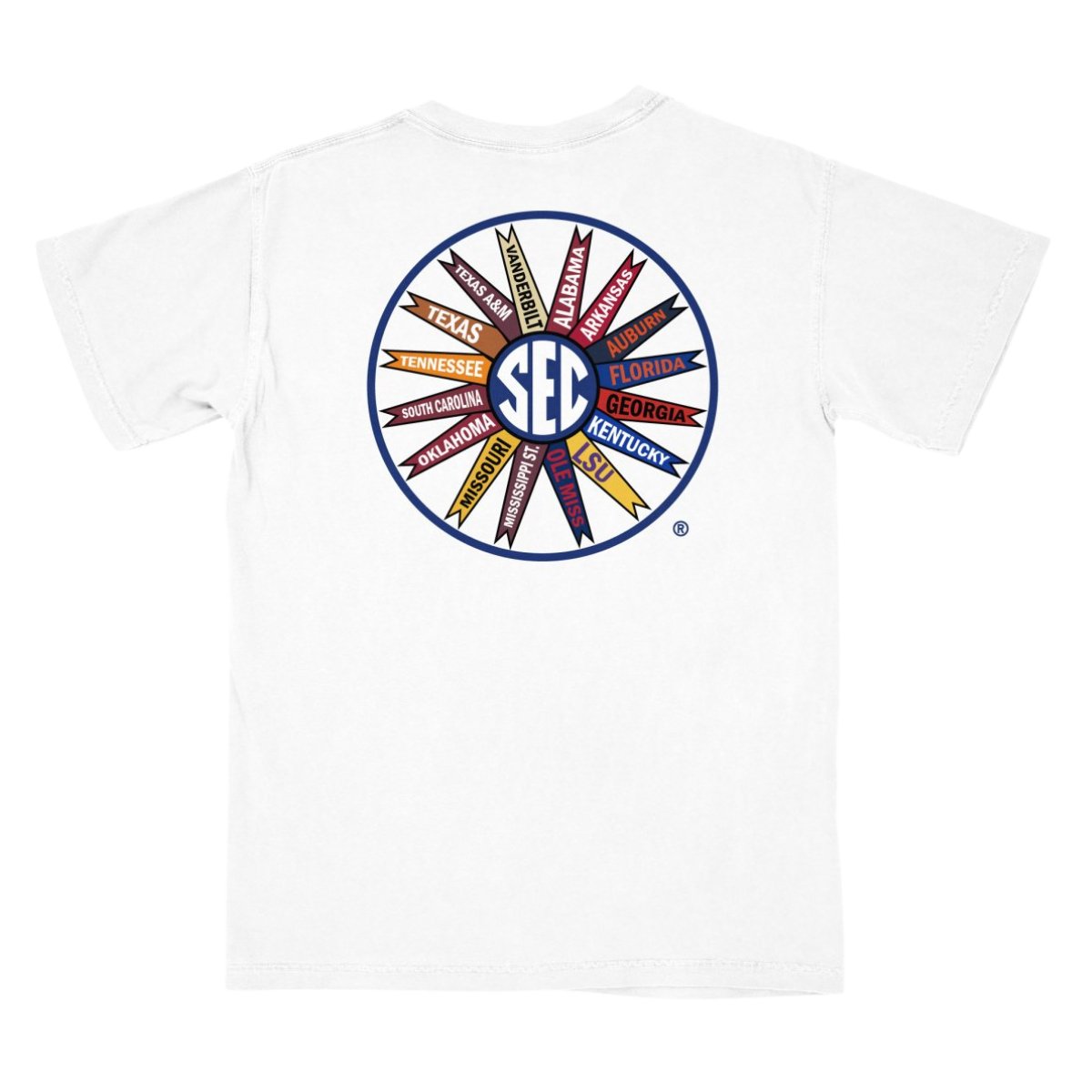 Arkansas Southeastern Conference New Pinwheel T-Shirt - Shop B - Unlimited - men tee