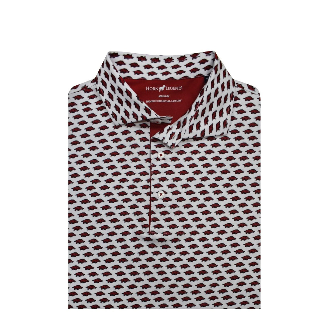 Arkansas Team Logo Horn Legend Polo - Shop B - Unlimited - men resort
