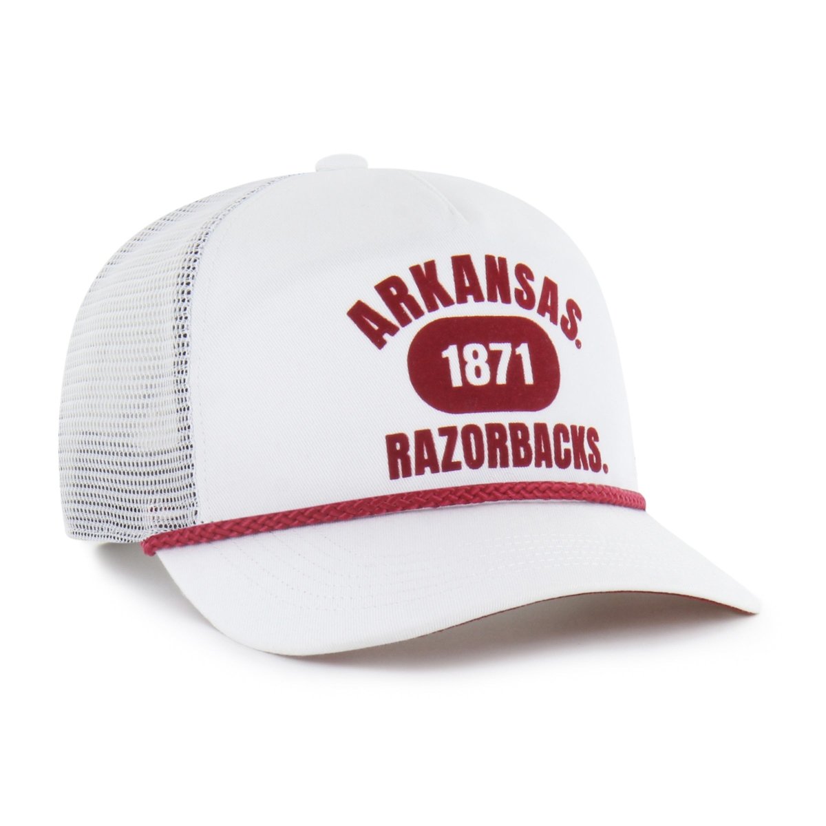 Arkansas Vintage Flock Ball '47 Hat - Game Day Apparel -