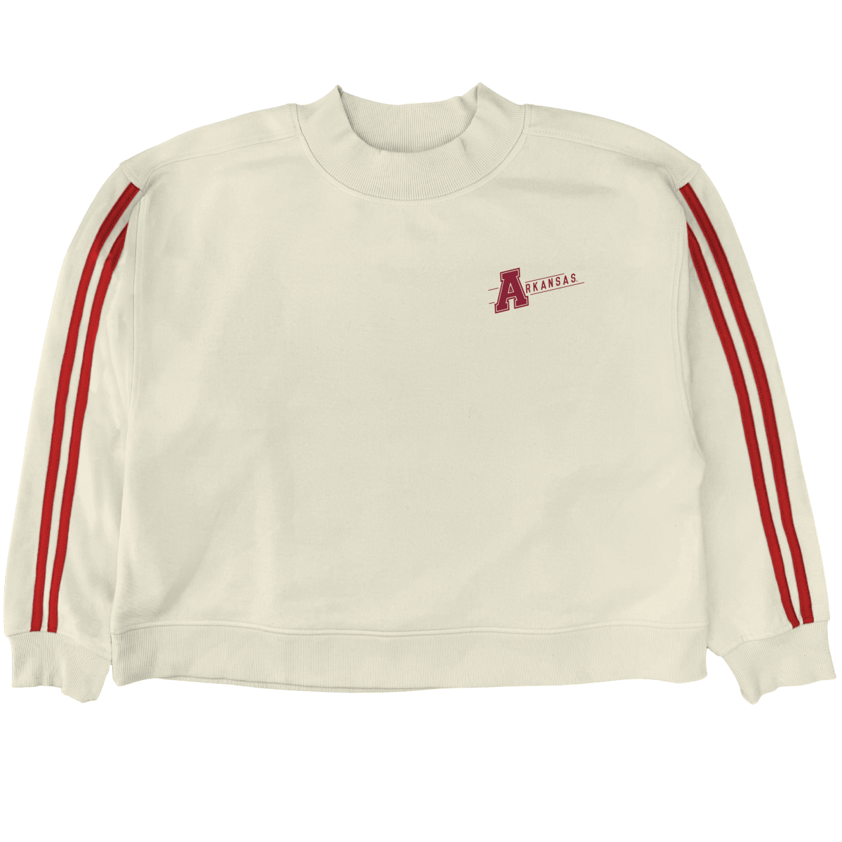 Arkansas Vintage Pennant Mock Neck Sweatshirt - Shop B - Unlimited - 