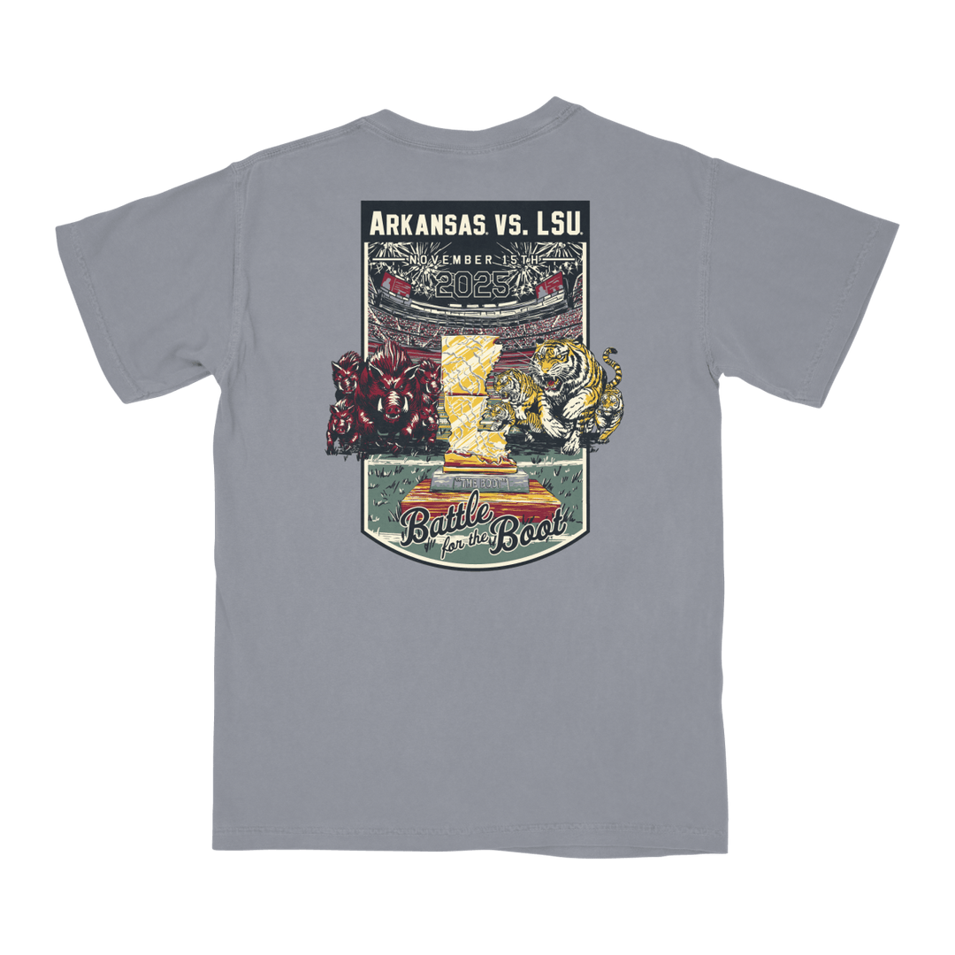 Arkansas vs LSU Game Day 2025 T-Shirt - Shop B - Unlimited - 