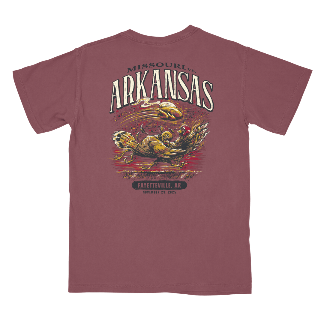 Arkansas vs Missouri Game Day 2025 T-Shirt - Shop B - Unlimited - 