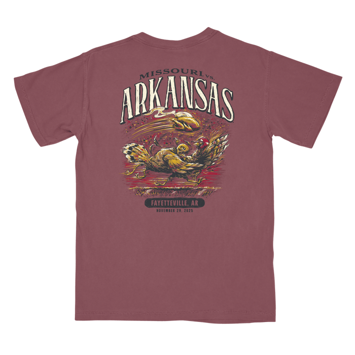 Arkansas vs Missouri Game Day 2025 T-Shirt - Shop B - Unlimited - 