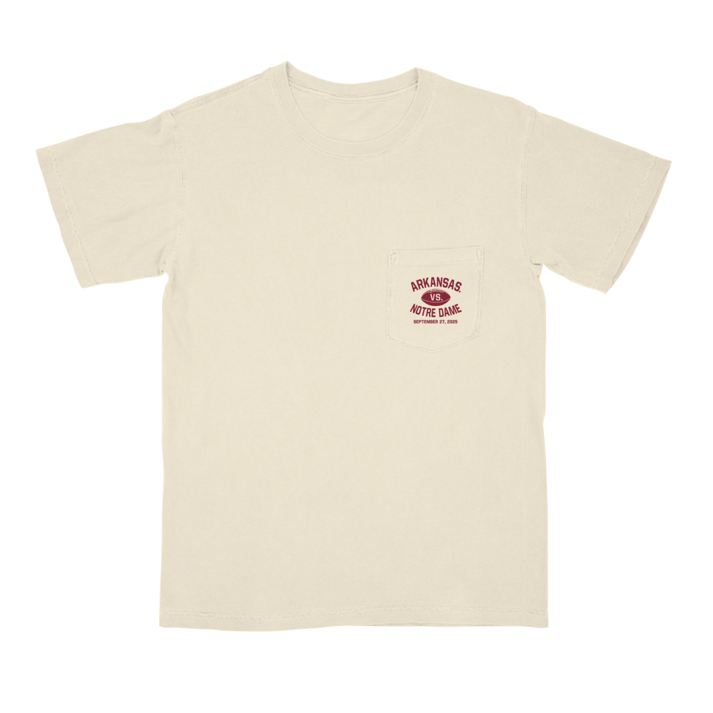 Arkansas vs Notre Dame Game Day 2025 T-Shirt - Shop B - Unlimited - 