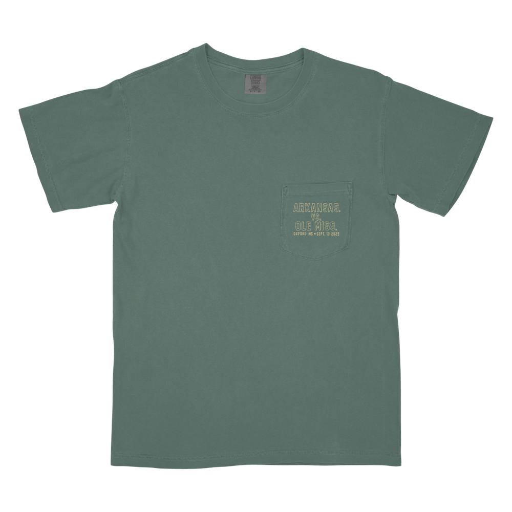 Arkansas vs. Ole Miss Game Day 2025 T-Shirt - Shop B - Unlimited - men tee
