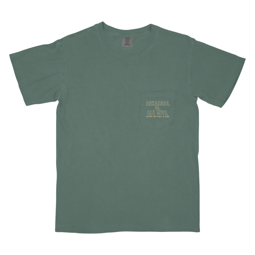Arkansas vs. Ole Miss Game Day 2025 T-Shirt - Shop B - Unlimited - men tee