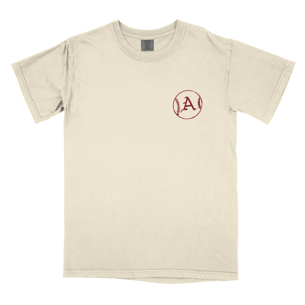 Arkansas Wonky Baseball Cards PR T-Shirt - Shop B - Unlimited - men tee