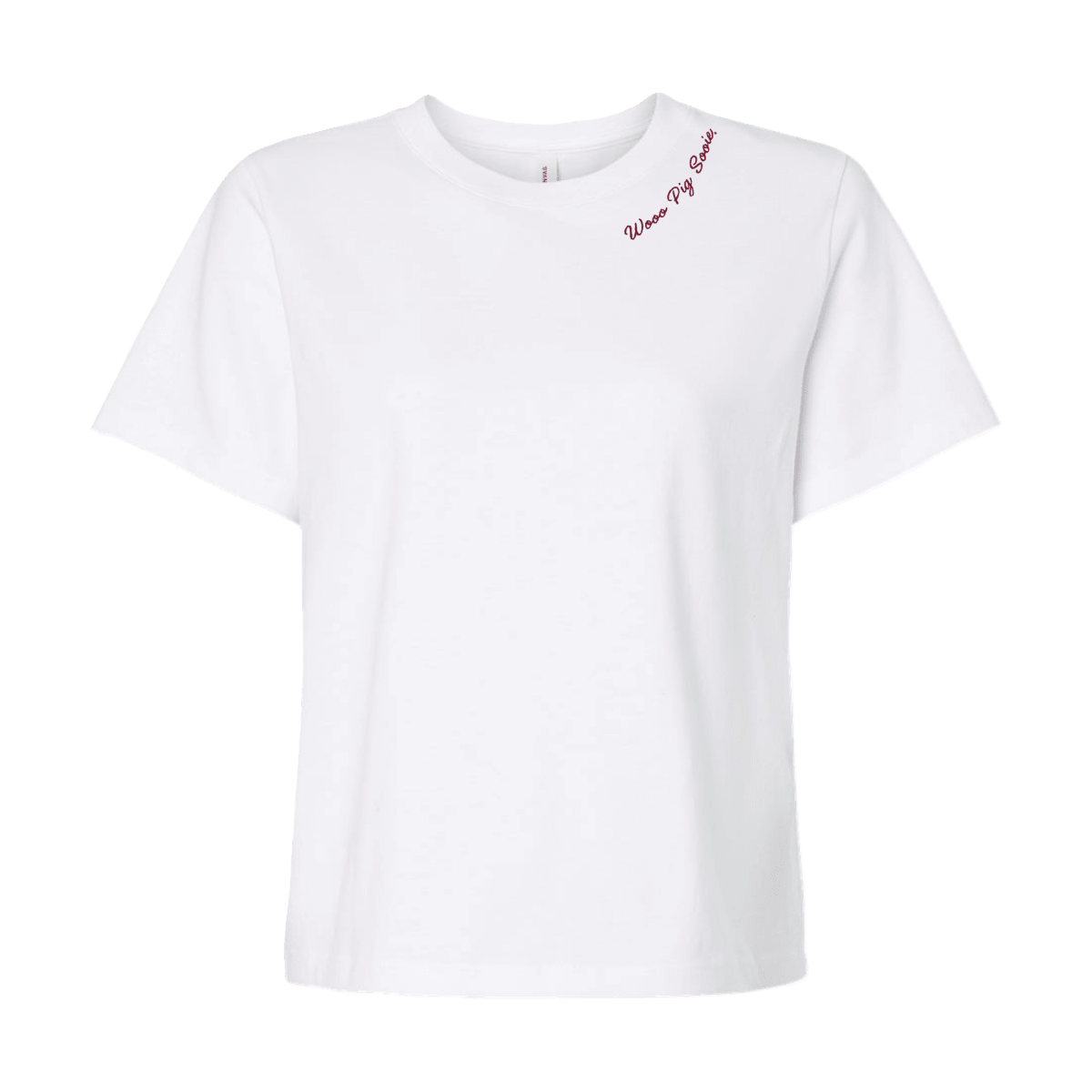 Arkansas Woo Pig Sooie Women's Crop Tee - Game Day Apparel -
