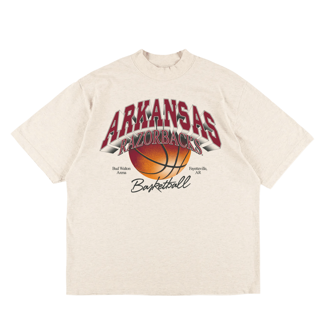 Arkansas Worldwide Baller Oversized Tee - Shop B - Unlimited - men fleece