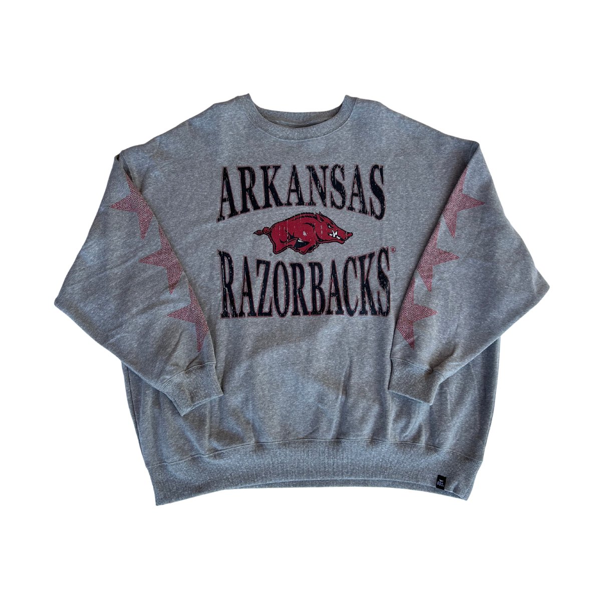 Arkansas Wynn Star Embellished Pullover - Shop B - Unlimited - women fleece