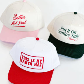 Baton Rouge Christmas Hats - Shop B - Unlimited - caps adjustable