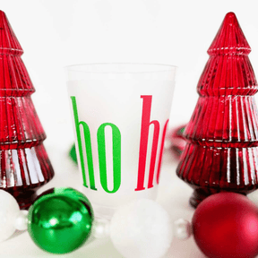 Baton Rouge Frosted Christmas Cups - Shop B - Unlimited - novelty drinkware