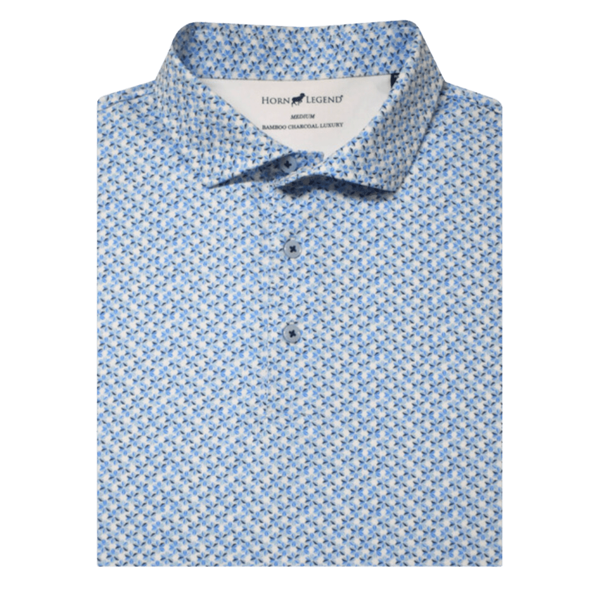 Baton Rouge Horn Legend Pattern Polo - Shop B - Unlimited - men resort