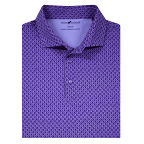 Baton Rouge Horn Legend Pattern Polo - Shop B - Unlimited - men resort