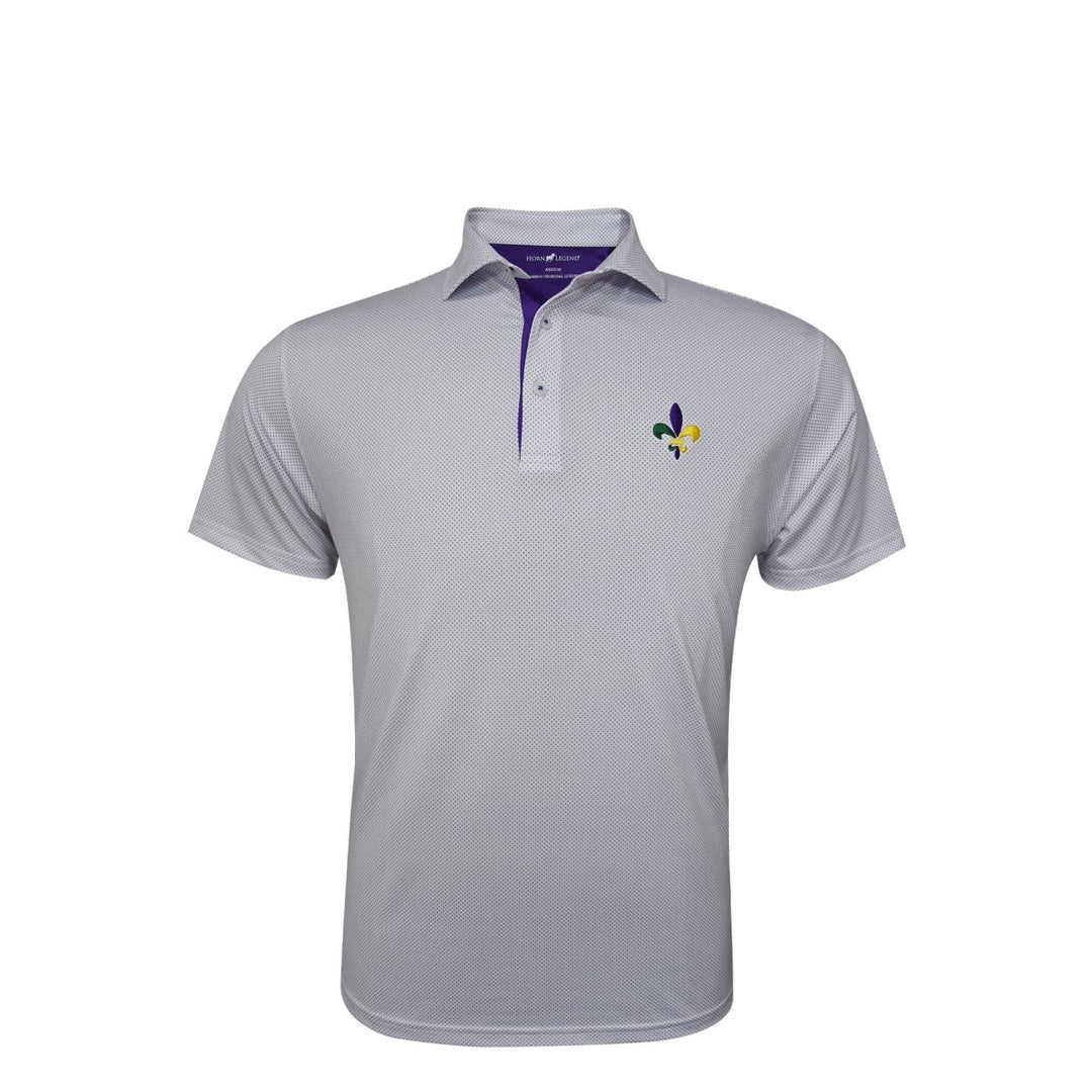 Baton Rouge Mardi Gras Horn Legend Dot Polo - Shop B - Unlimited - men resort