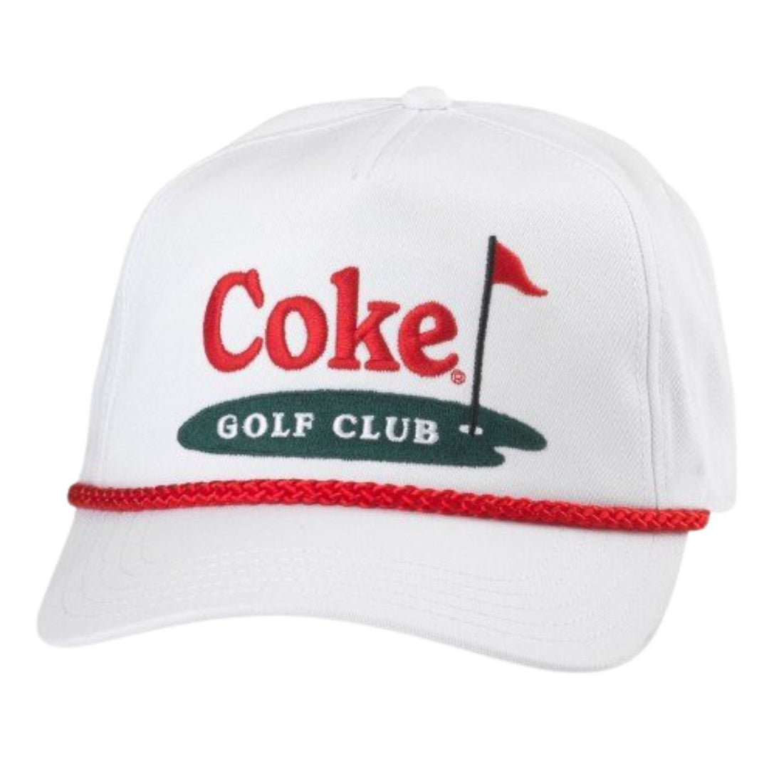 Fayetteville Coca - Cola Golf Club Hat - Shop B - Unlimited - caps adjustable