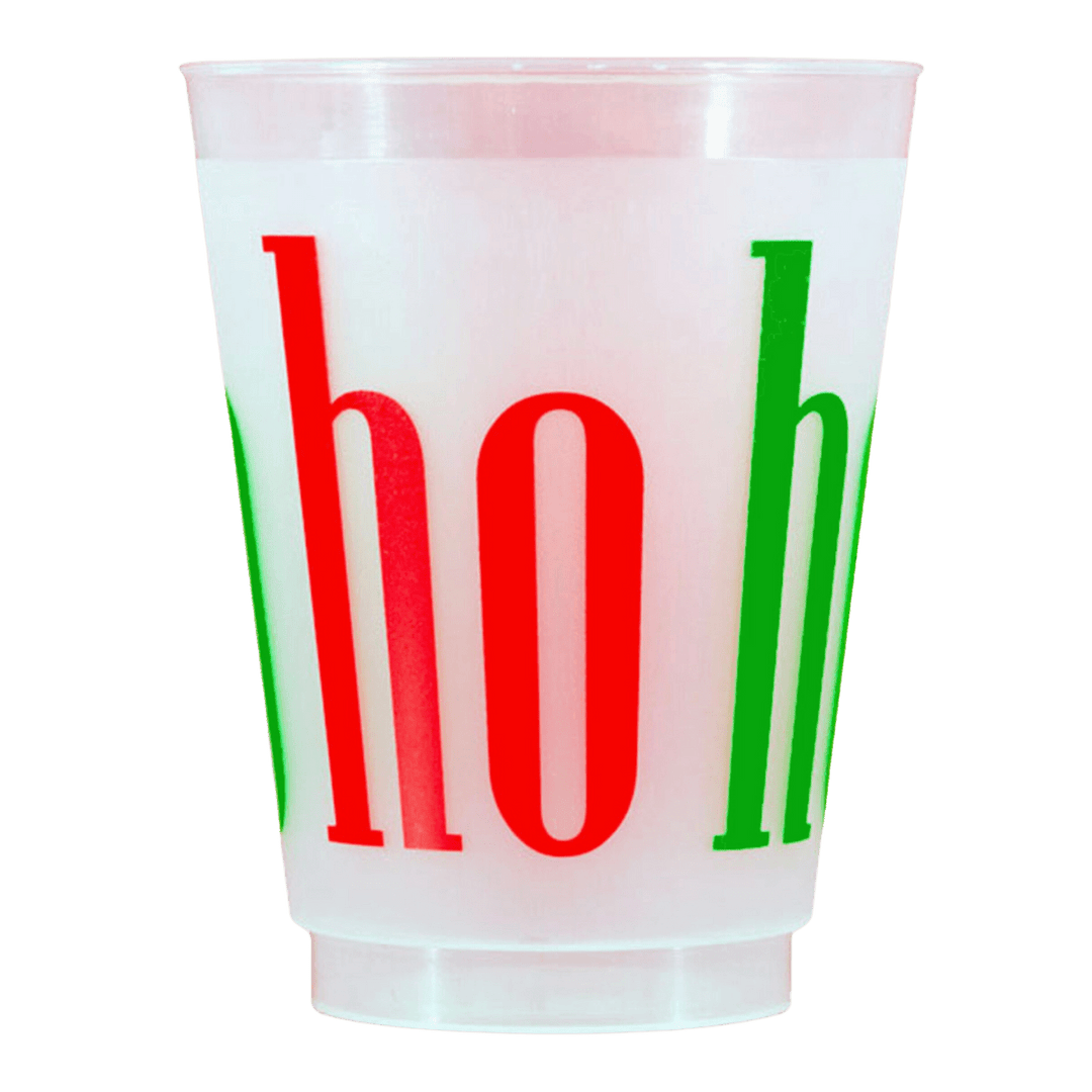 Fayetteville Frosted Christmas Cups - Shop B - Unlimited - novelty drinkware
