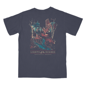 Fayetteville Lights of the Ozarks T-Shirt - Shop B - Unlimited - men tee