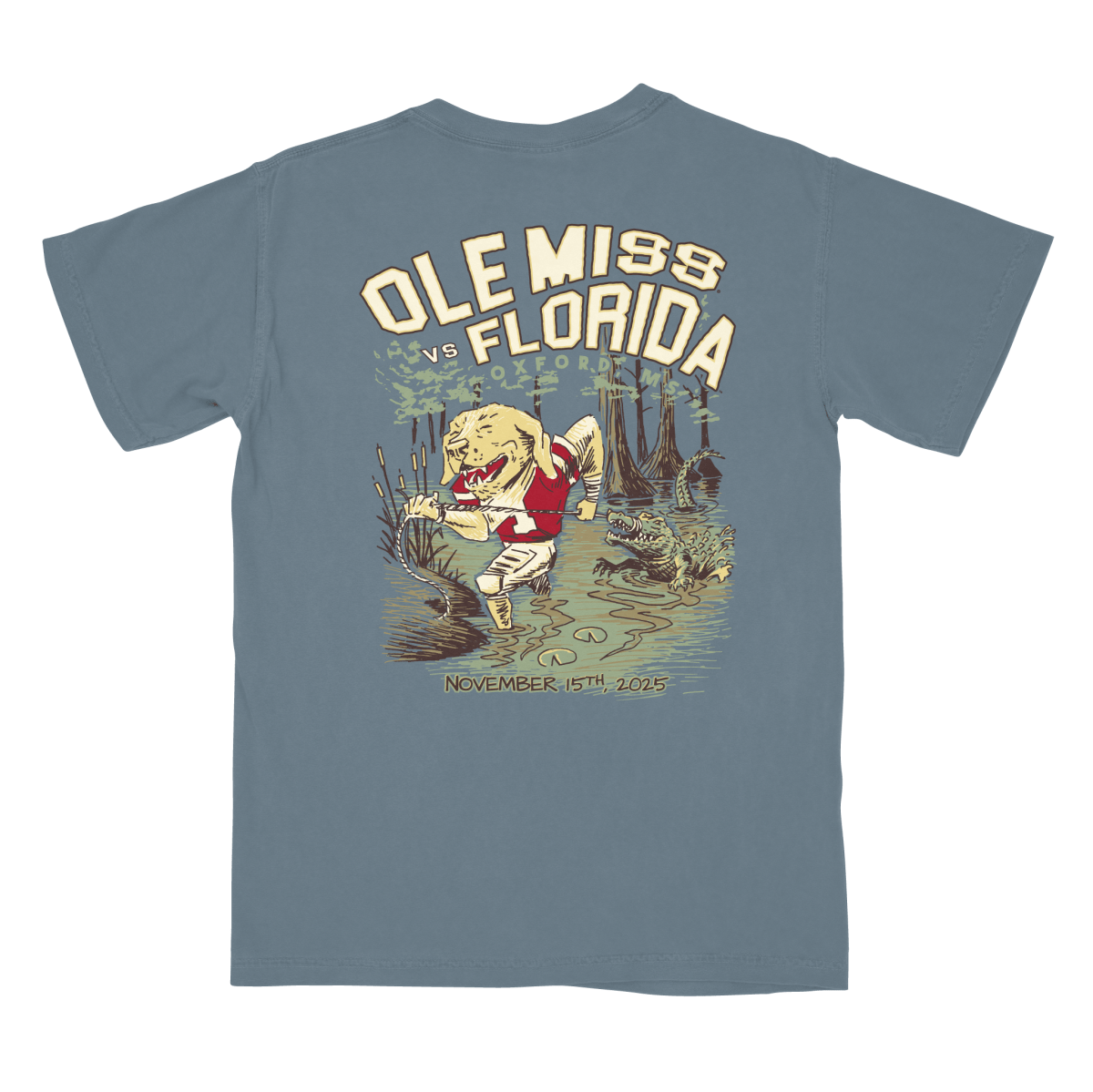 Florida vs. Ole Miss Game Day 2025 T-Shirt - Shop B - Unlimited - 