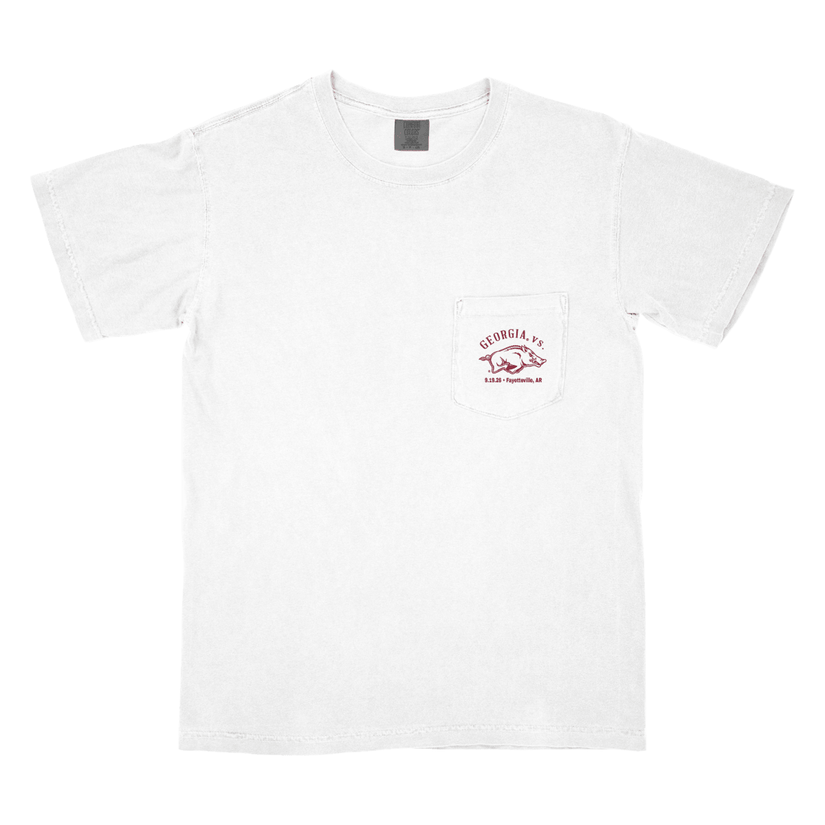 Georgia Bulldogs vs Arkansas Razorbacks 2026 Game Day T-Shirt - Game Day Apparel - T-Shirt
