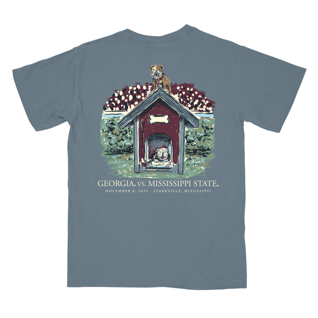 Georgia vs. Mississippi State Game Day 2025 T-Shirt - Shop B - Unlimited - 