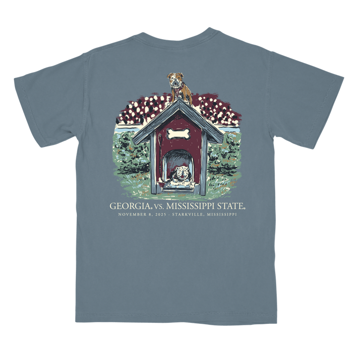 Georgia vs. Mississippi State Game Day 2025 T-Shirt - Shop B - Unlimited - 
