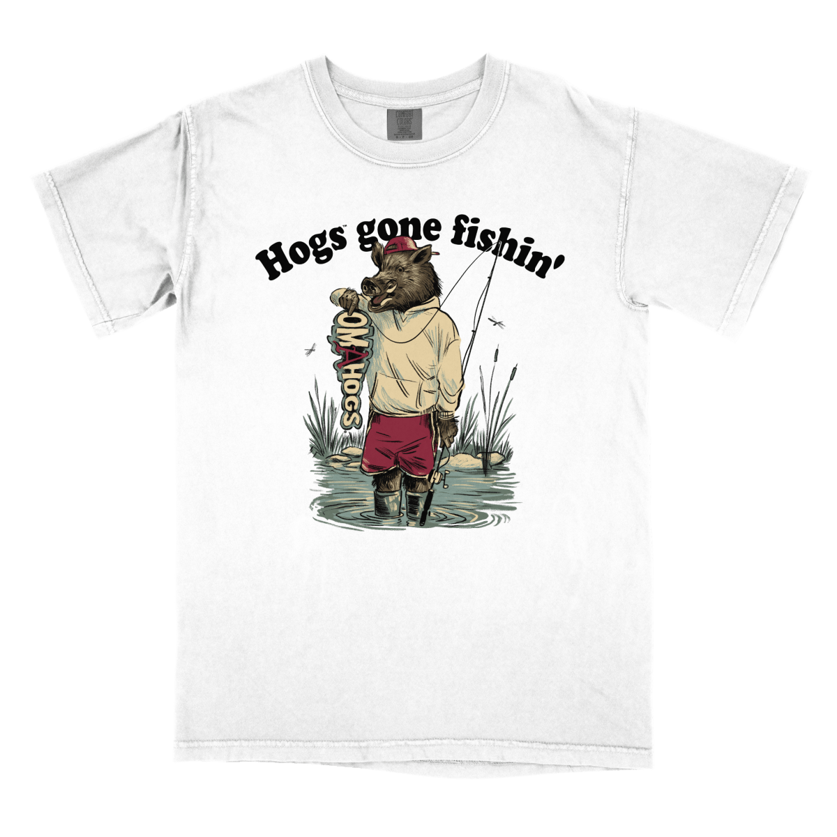 Hogs Gone FIshing T-Shirt - Shop B - Unlimited - 