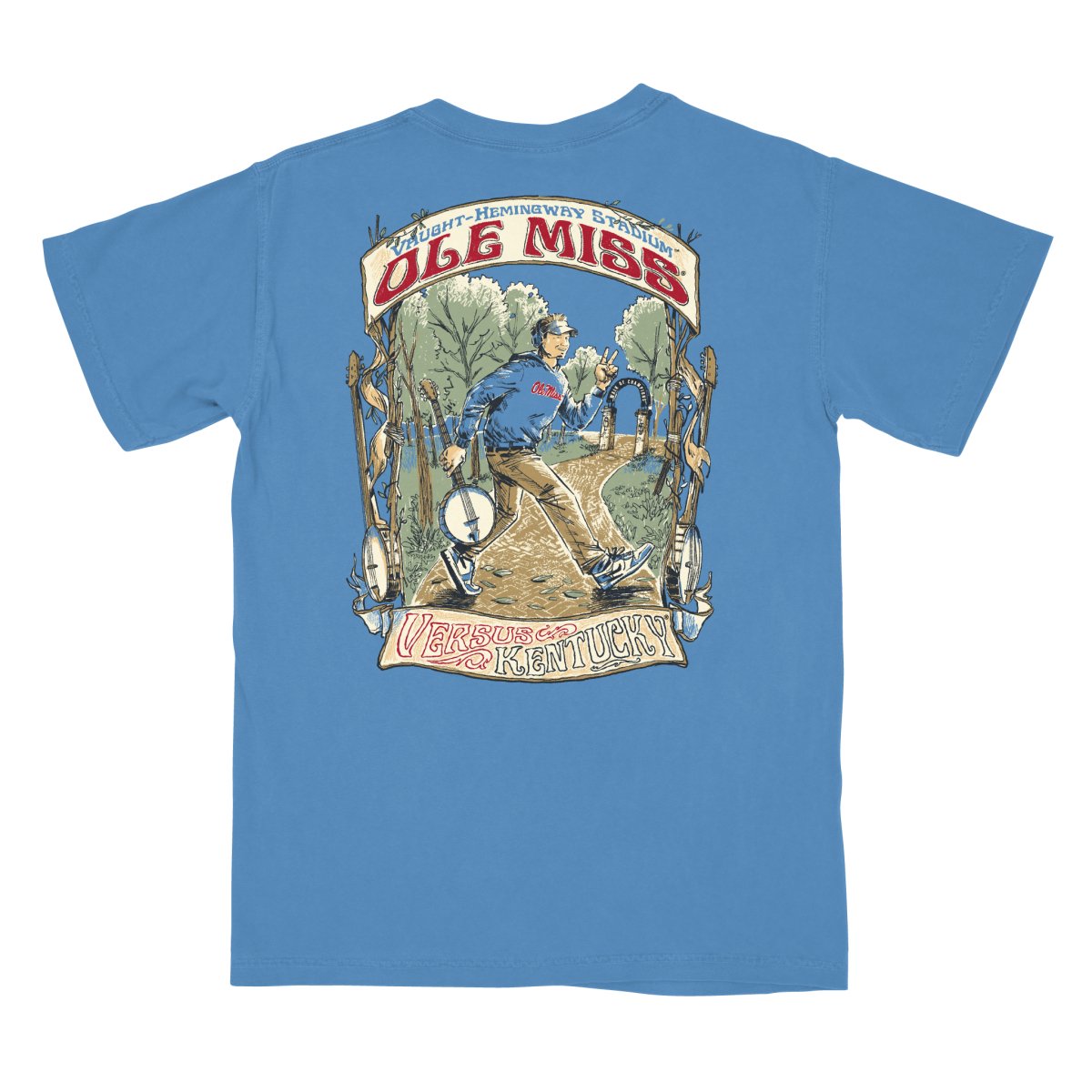 Kentucky vs. Ole Miss Game Day 2024 T-Shirt - Shop B - Unlimited - men tee