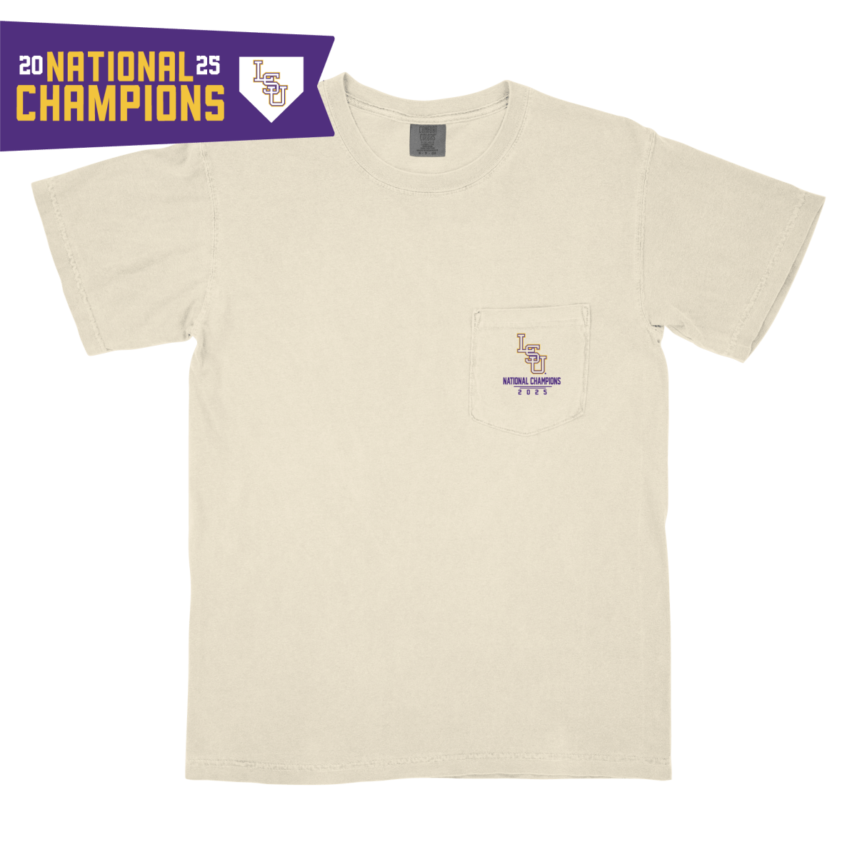 LSU 2025 Baseball National Champions T-Shirt - Shop B - Unlimited - men tee