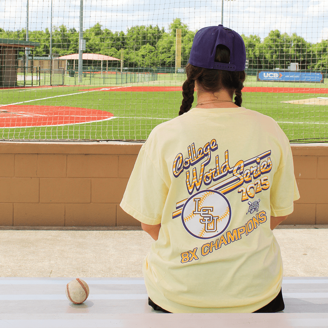 LSU 2025 College World Series Champions T-Shirt - Shop B - Unlimited - men tee
